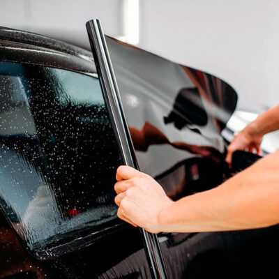 Pelicula de Seguridad y protección solar 8 micras - auto sedán