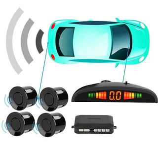 Sensores De Reversa Color Negro