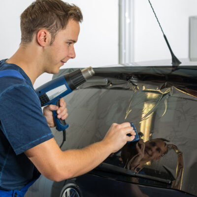 Pelicula de Seguridad y protección solar 4 micras - auto camionetas