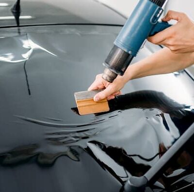 Pelicula de Seguridad y protección solar 4 micras - auto sedán